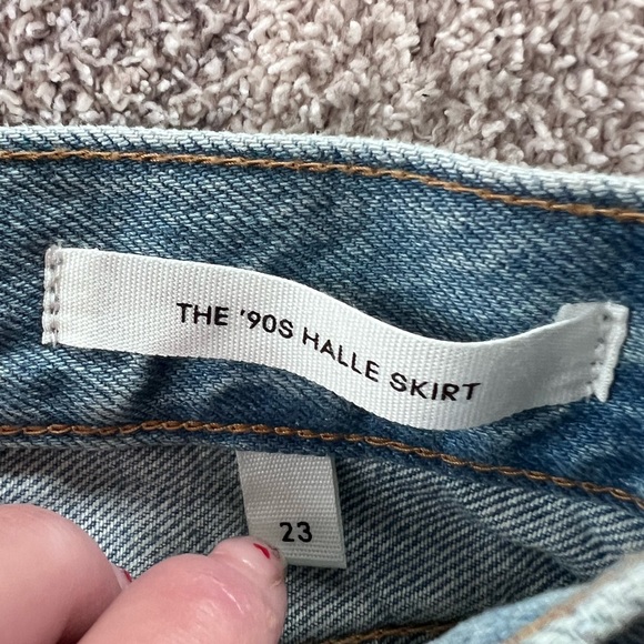 Denim Forum Midi Denim Skirt - Picture 3 of 4